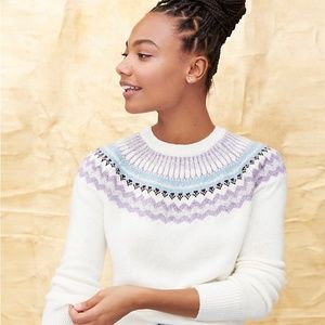 Loft Fair Isle Sweater